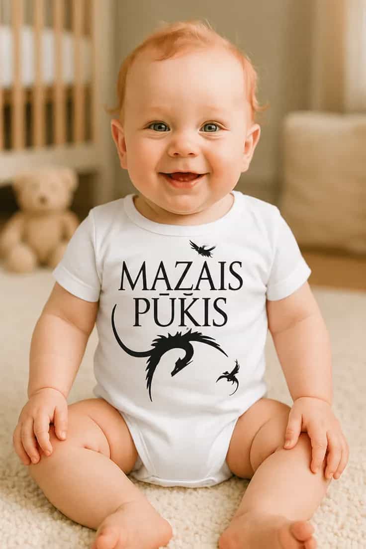 Mazuļa bodijs Mazais pūķis – MAZAIS PŪĶIS