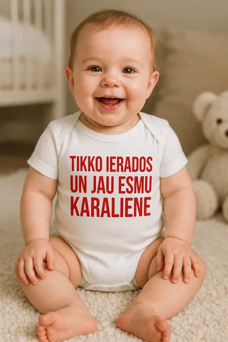 Mazuļa bodijs Tikko ierados jau karaliene