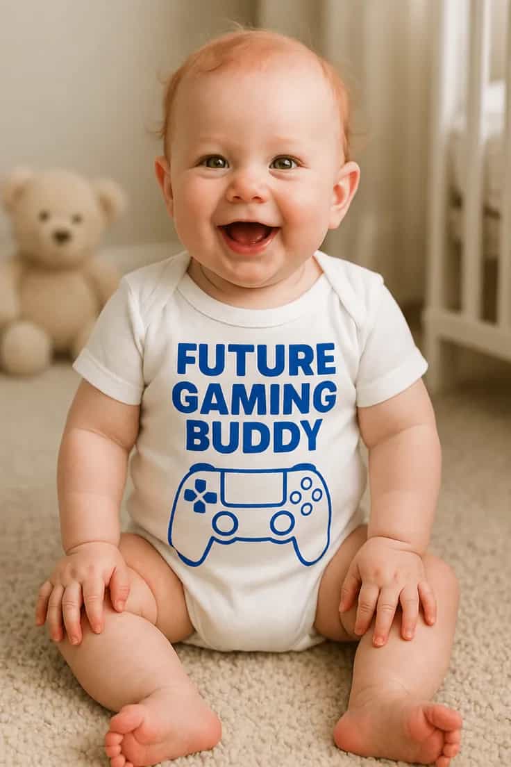 Mazuļa bodijs Topošais spēļu draugs FUTURE GAMING BUDDY