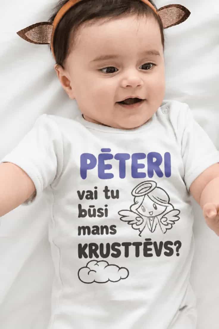 Mazuļa bodijs Vai būsi krusttēvs ar vārdu