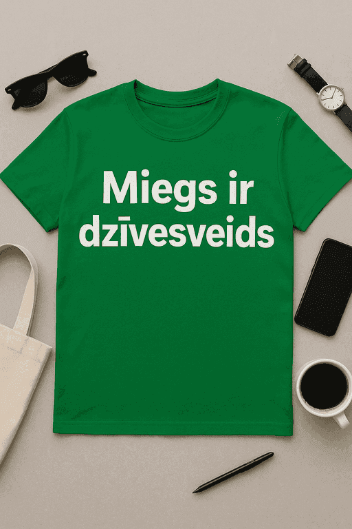 Miegs ir dzīvesveids – T-krekls sapņotājiem