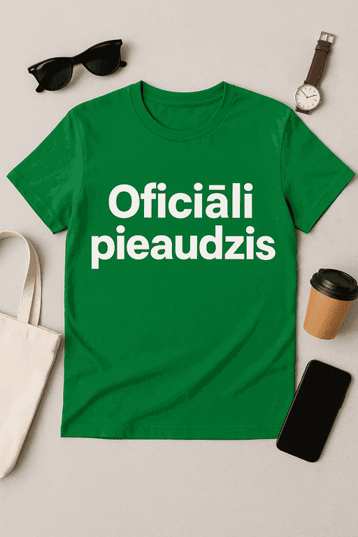 T-krekls "Oficiāli pieaudzis"