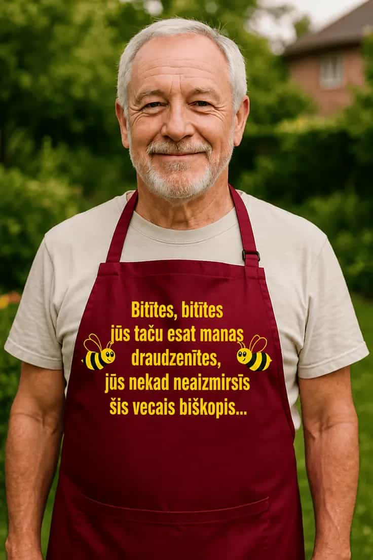 Priekšauts Bitītes bitītes – dāvana biškopim
