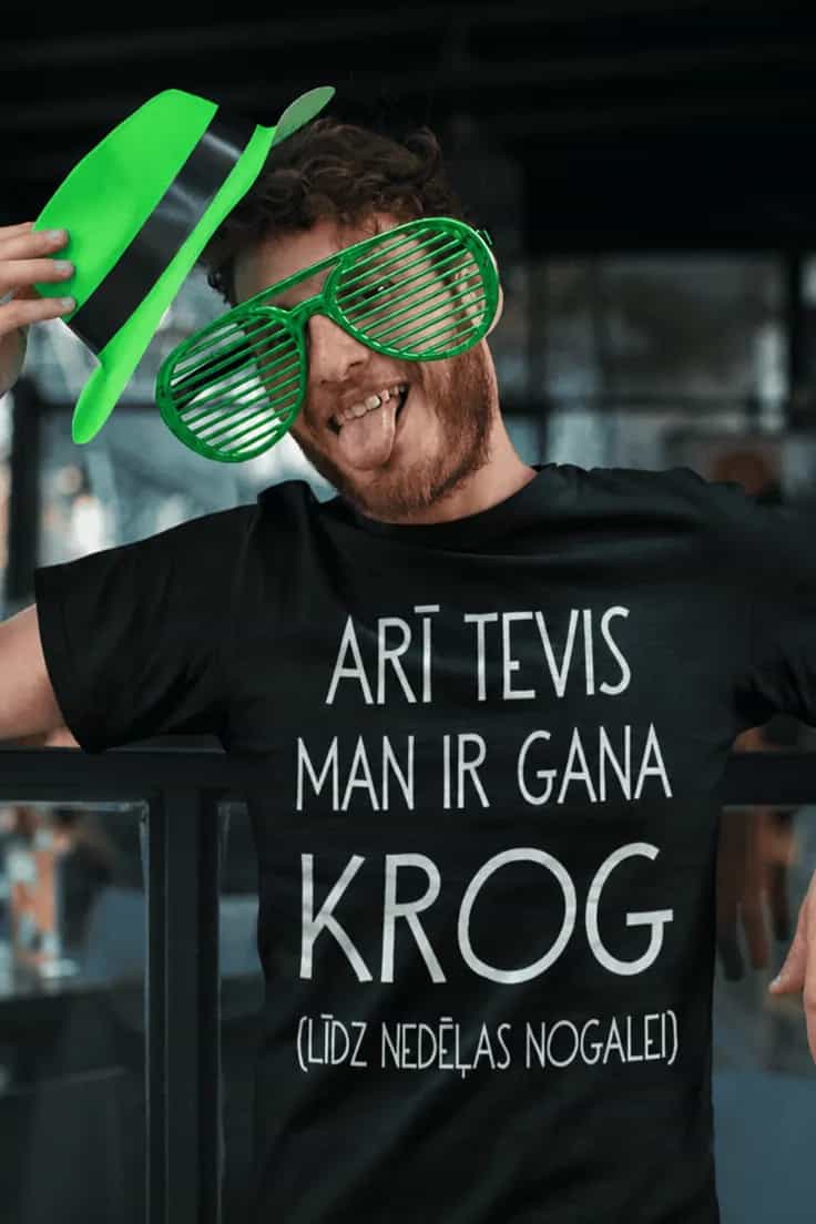 Smieklīgs krekls Arī kroga gana līdz nedēļas nogalei