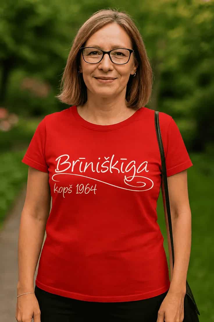 Krekls Brīnišķīga kopš izvēlētā gada