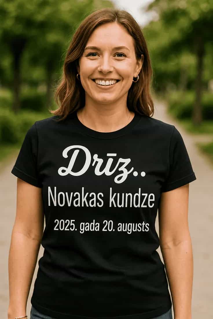 Smieklīgs krekls Drīz kundze ar vārdu | Drīz..