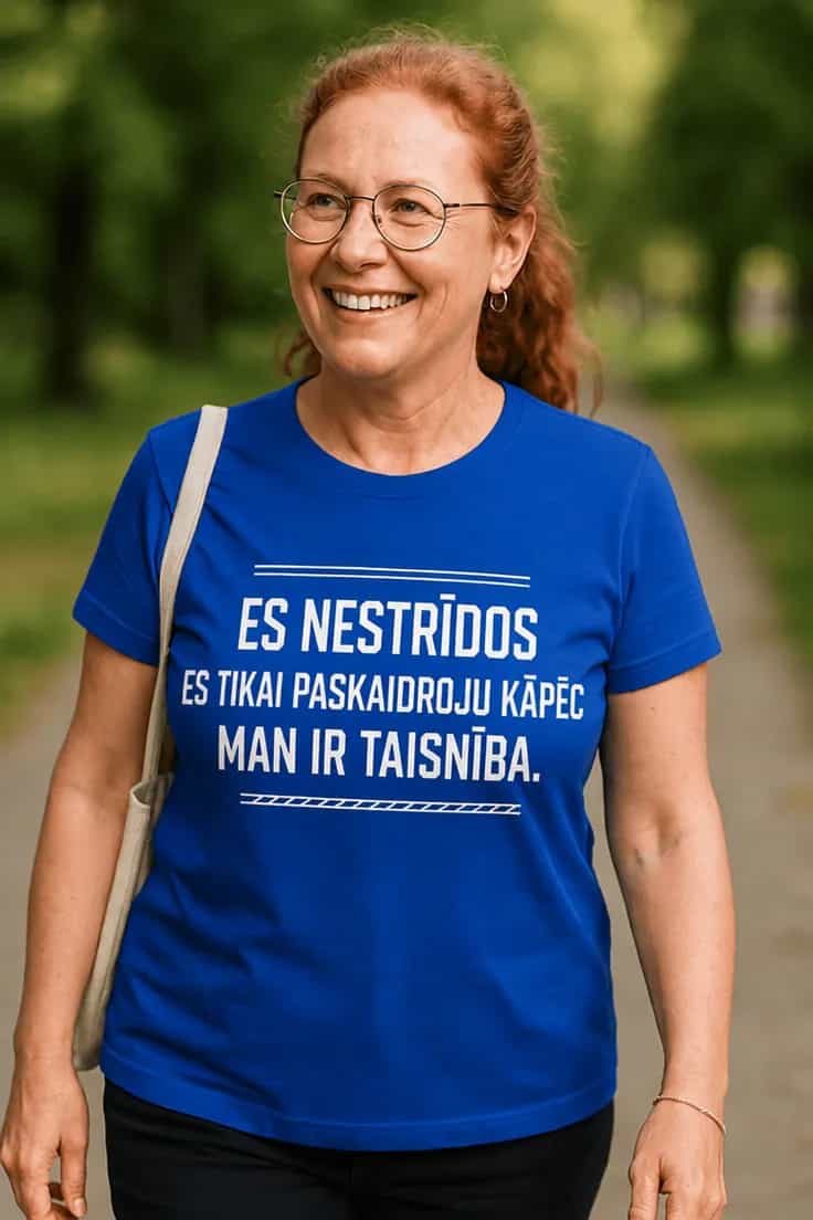 Smieklīgs krekls Es nestrīdos – ES NESTRĪDOS