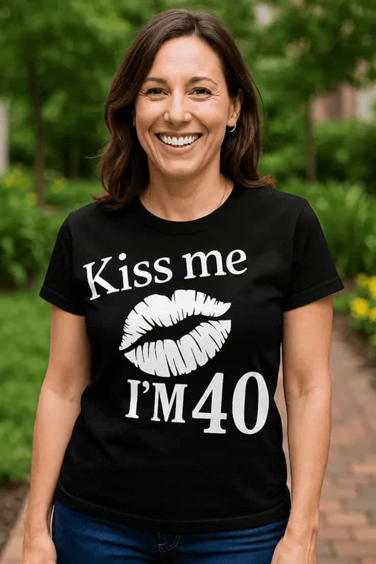 Krekls Kiss me ar gadiem pēc izvēles