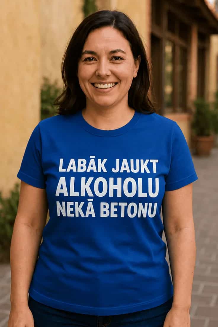 Smieklīgs krekls Labāk jaukt alkoholu