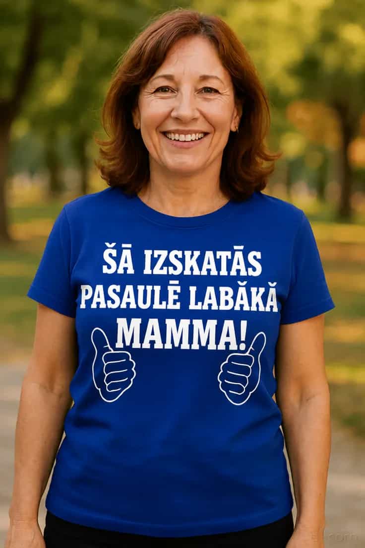 Krekls ar zelta sirdi ar tekstu pēc izvēles