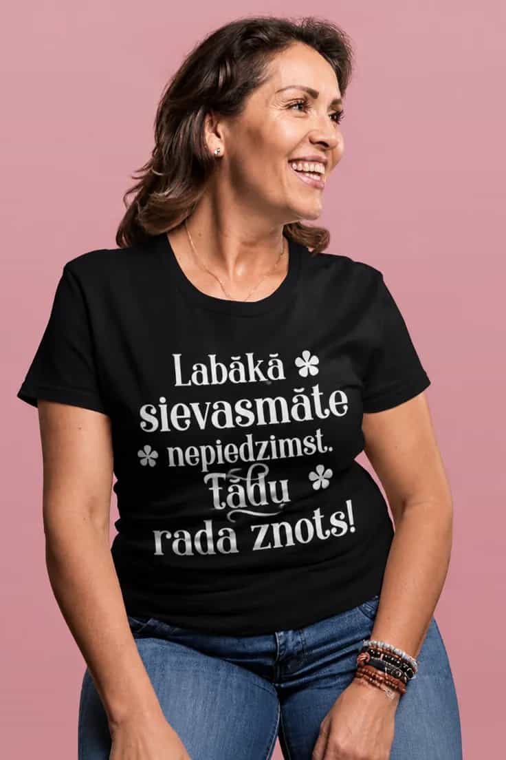 T-krekls sievasmātei no znota