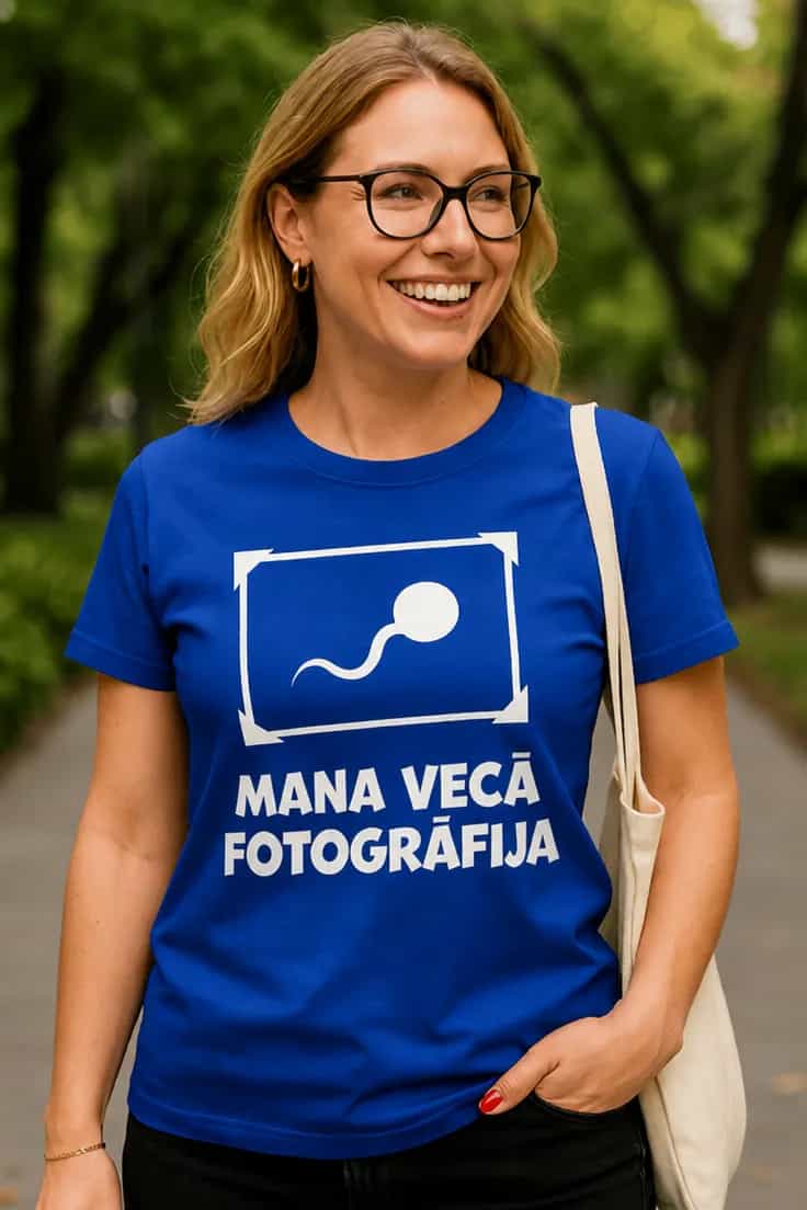 Smieklīgs krekls Mana vecā fotogrāfija