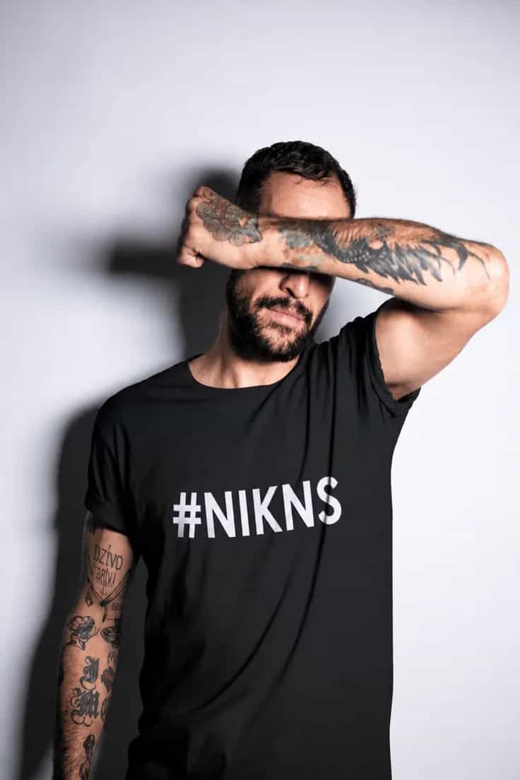 Smieklīgs krekls Nikns noskaņojums #NIKNS