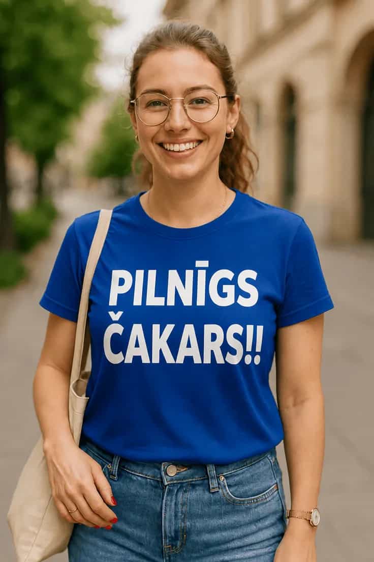 Smieklīgs krekls Pilnīgs čakars – PILNĪGS ČAKARS!!