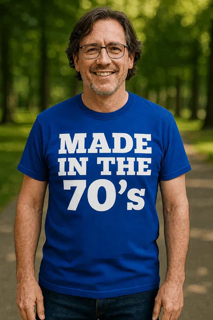 T-krekls „Made in the 70's“