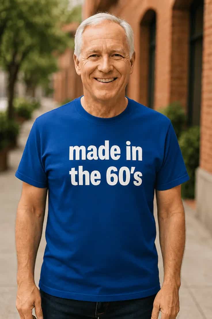 T-krekls „Made in the 60's“