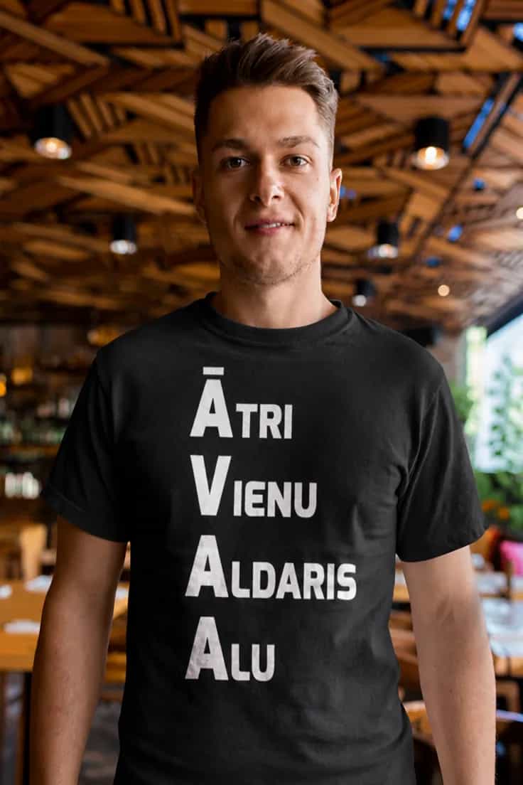 Smieklīgs krekls Ātri vienu Aldaris alu