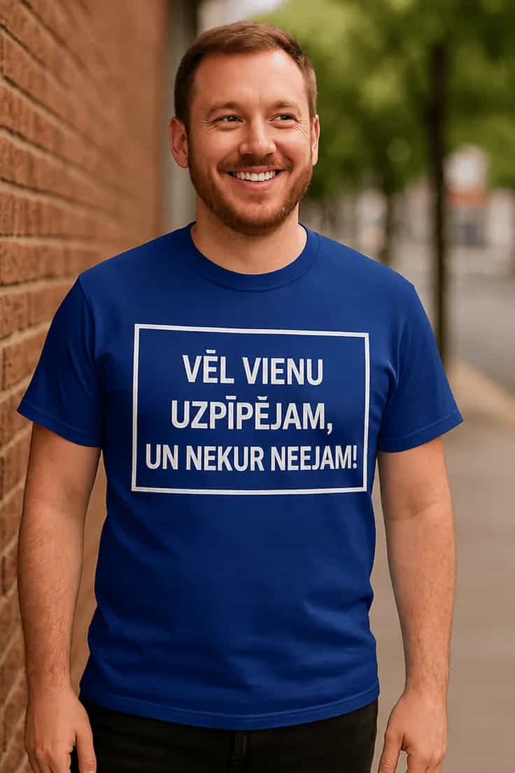 Smieklīgs krekls Vēl vienu uzpīpējam