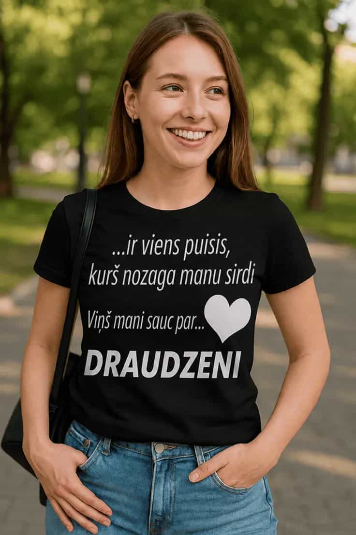 Smieklīgs krekls Viņš mani sauc par draudzeni