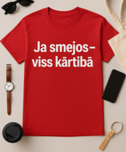Ja smejos – viss kārtībā T-krekls