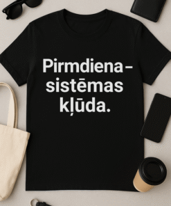 Pirmdiena – sistēmas kļūda