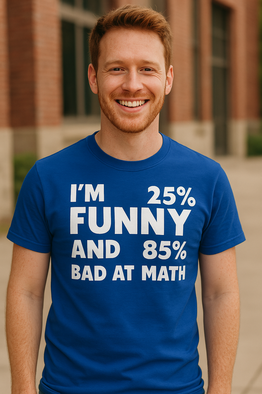 Bad at math - T-krekls