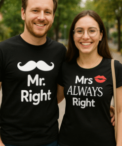Mr. Right / Mrs ALWAYS Right - T-kreklu komplekts