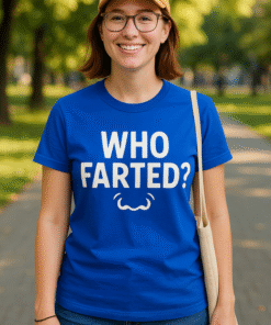 WHO FARTED? - T-krekls