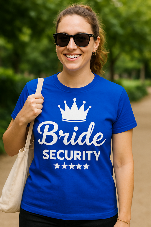 Bride SECURITY - T-krekls