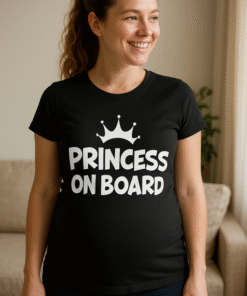 PRINCESS ON BOARD - Grūtnieču T-krekls