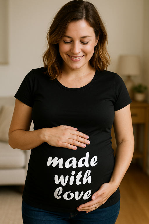 Made with love - T-krekls grūtniecēm