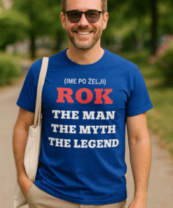 THE MAN THE MYTH THE LEGEND (vārds pēc izvēles) - T-krekls