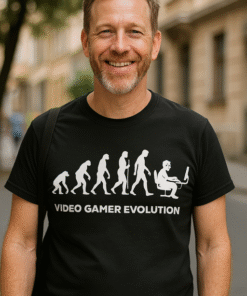 VIDEO GAMER EVOLUTION - T-krekls
