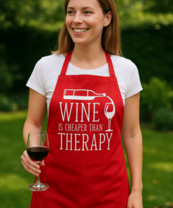 WINE IS CHEAPER THAN THERAPY - Priekšauts