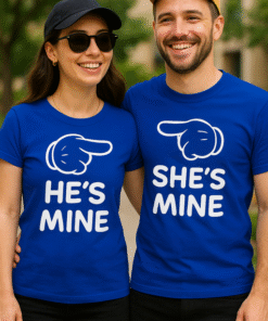 HE'S MINE, SHE'S MINE - T-kreklu komplekts