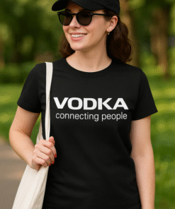 Vodka connecting people - T-krekls