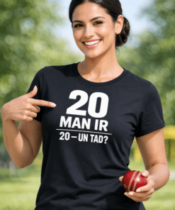 Smieklīgs T-krekls “Man ir 20 — un tad?”