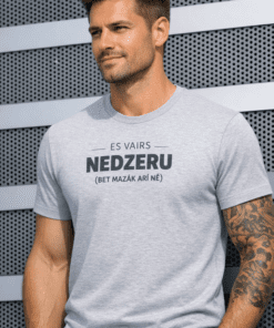 Smieklīgs T-krekls “Es vairs nedzeru (bet mazāk arī nē)”