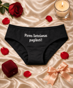 Smieklīga apakšveļa – Pirms lietošanas paglāsti