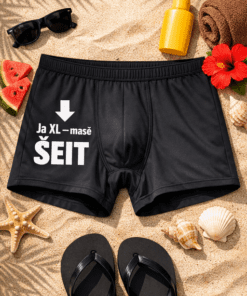 Vīriešu bokseršorti – XL masāža ŠEIT