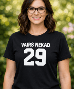 Smieklīgs T-krekls VAIRS NEKAD 29