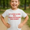 Bērnu krekls Mīļa kā mamma, dāvana dzimšanas dienā mazajai mīlulītei