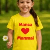 Bērnu krekls Mammai ar vārdu ar apdruku Manca Mammai