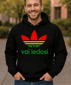 Džemperis Vai iedosi rasta stilā ar uzdruku vai iedosi
