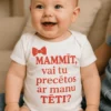 Mazuļa bodijs Mammīt apprecēsi manu tēti ar uzdrīkstēšanās dizainu un apdruku