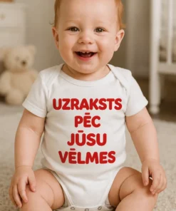 Mazuļa bodijs pēc jūsu vēlmes ar personalizētu dizainu