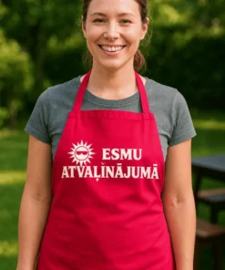 Priekšauts Esmu atvaļinājumā, smieklīga dāvana dzimšanas dienā draugam vai kolēģim