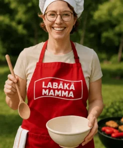 Priekšauts Labākā mamma kā dāvana dzimšanas dienā mammai