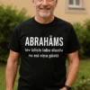 Smieklīgs krekls Abrahāma slazds jubilejai ar humoristisku jubilejas dizainu
