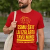 Smieklīgs krekls Glābējs mincēm ar uzrakstu ESMU ŠEIT LAI IZGLĀBTU TAVU MINCI (VISS KĀRTĪBĀ, ESMU PROFESIONĀLIS)